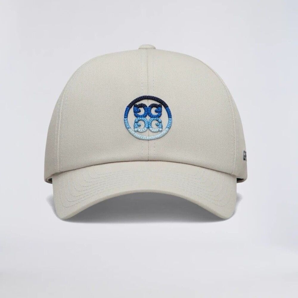 G/FORE Adult Circle G's Stretch Twill Chainstitch Snapback Golf Hat Pumice New